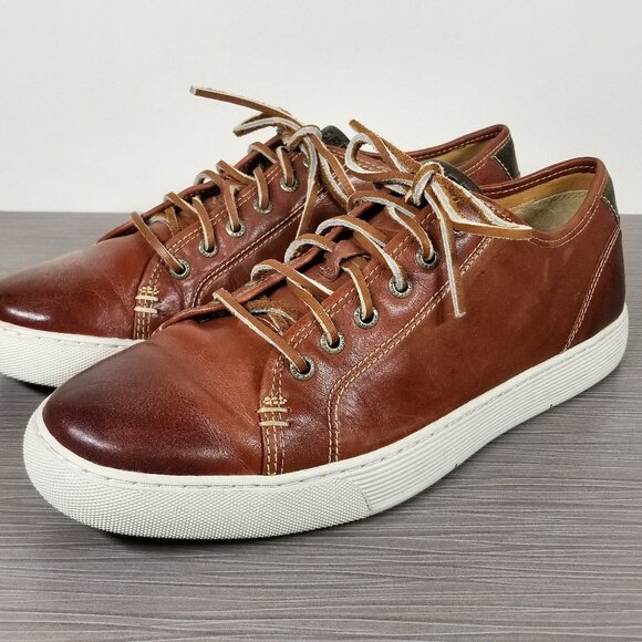 Sperry Gold Cup Sport Sneaker, Cognac Leather, Mens Size 11.5 M - Picture 3 of 12